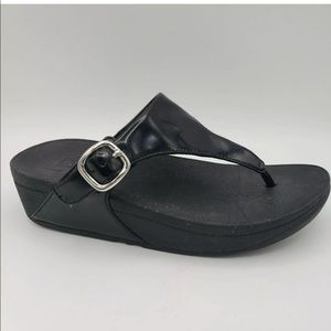 FitFlop, The Skinny-Black Patent